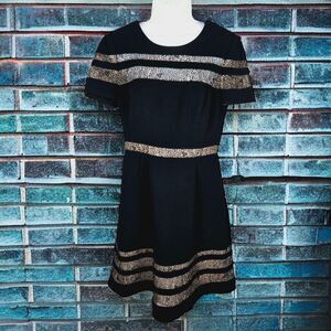 BCBG Maxazria Dress Size 8 - KALLI Black Lace - EUC Holiday Cocktail Party